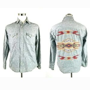 Lucky Brand Embroidered Shirt